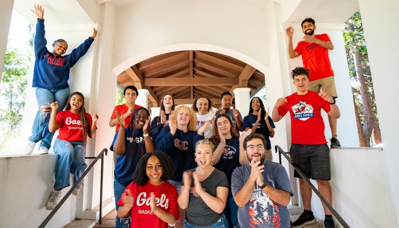 Weekend of Welcome RAs celebrating - August 2024