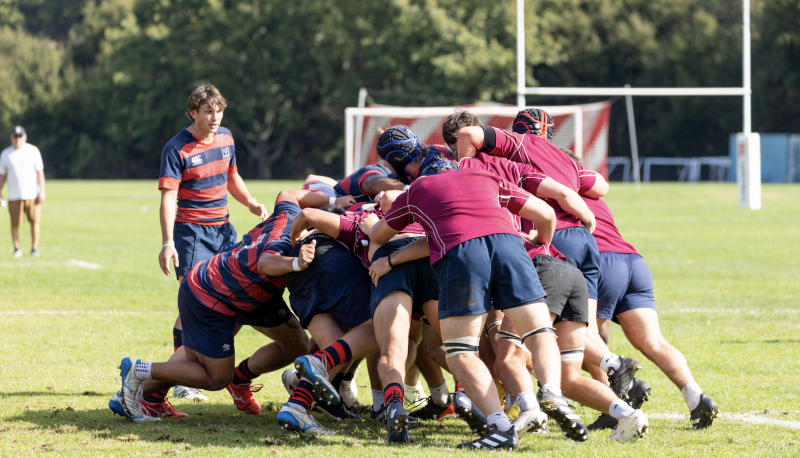 Intersquad scrimmage for Men's Rugby /Ashleen Rai