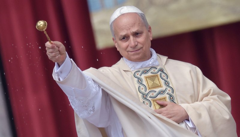 Pope Leo XIV conducts Mass on May 18 2025