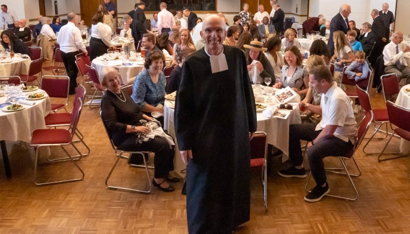 Brother Chris Brady's celebration