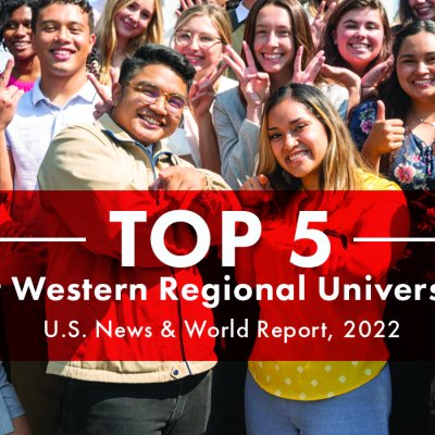 Wowies in front of the Chapel