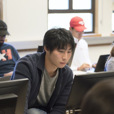 Data Science Minor Students in Saint Mary's Classroom