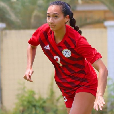 Soccer player Maya Alcantara