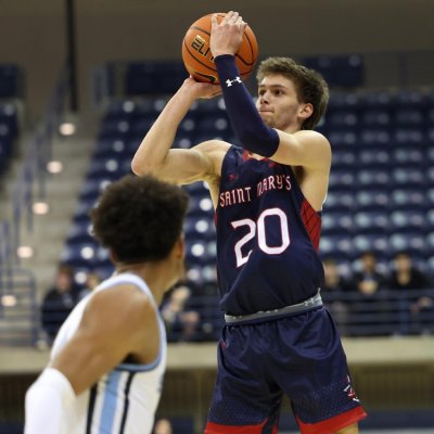 Aidan Mahaney shooting his shot against SDSU