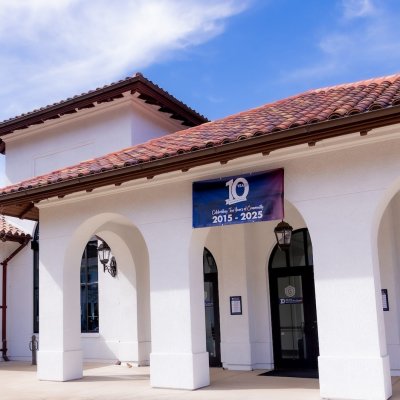 Front of Joseph L. Alioto Recreation Center with 10th anniversary banners in 2025
