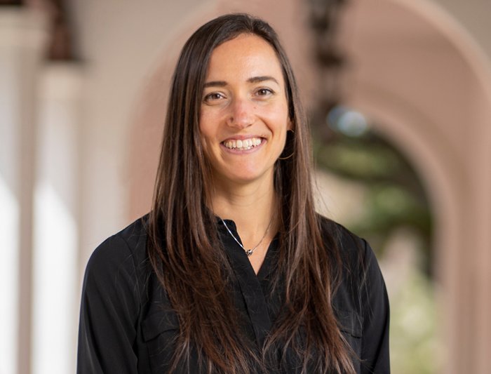 staff portrait in hallway