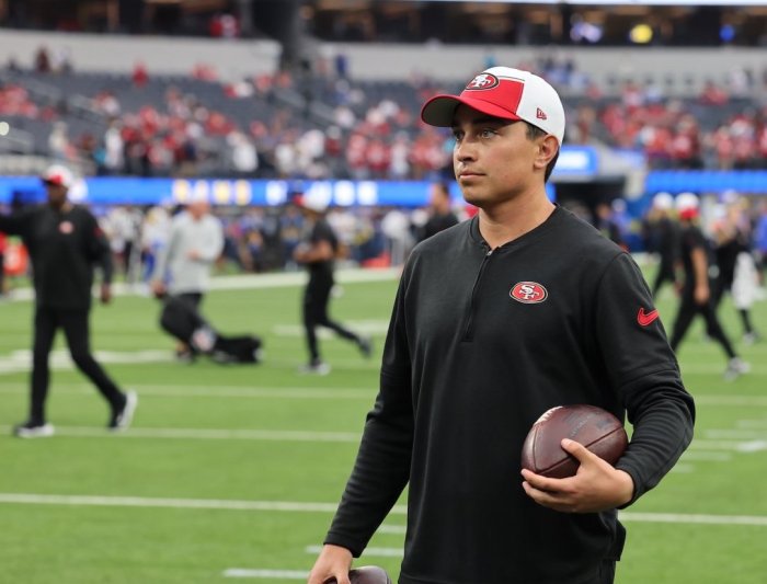 Max Molz of San Francisco 49ers