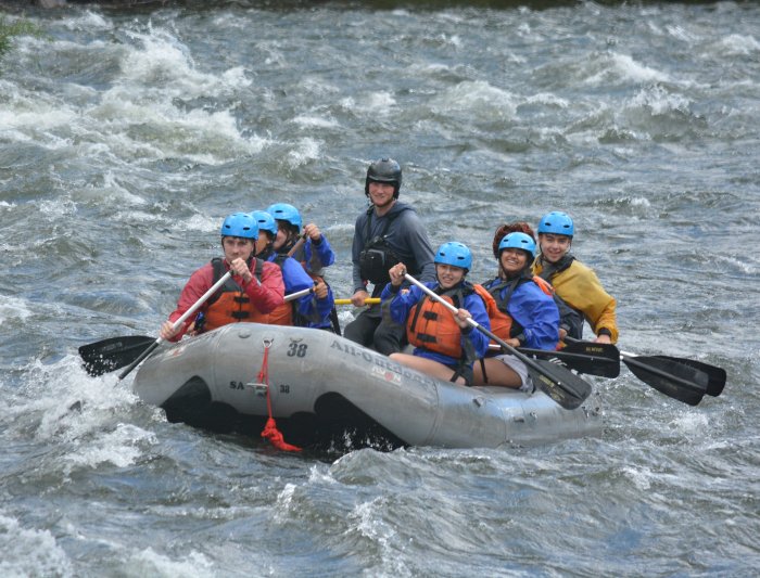 rafting