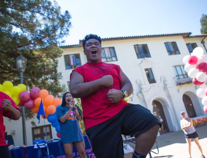 First Year Olympics Justin Hall