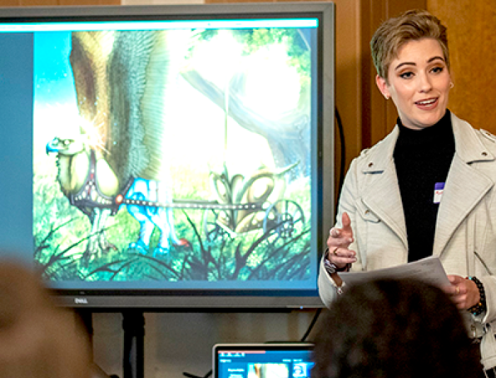 Live presentation example