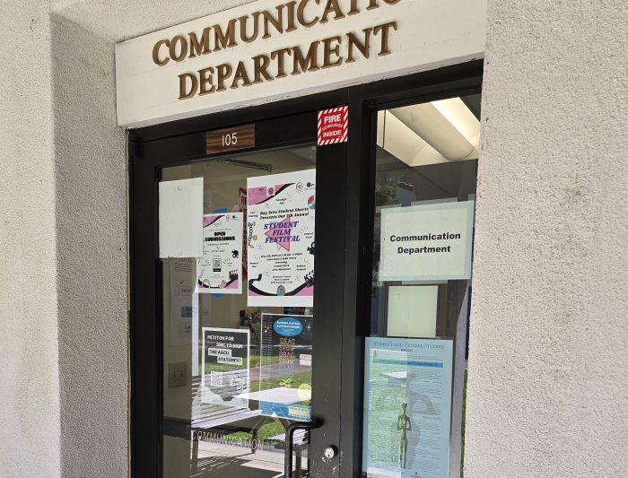 Student Media Center Door