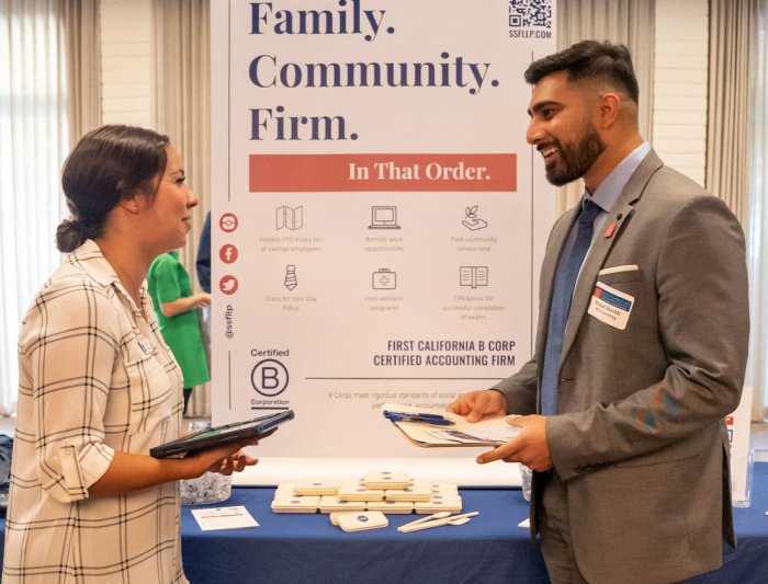 Photo from Meet the Firms Saint Mary's