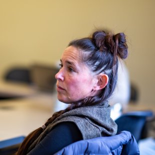 MA Lead students in class