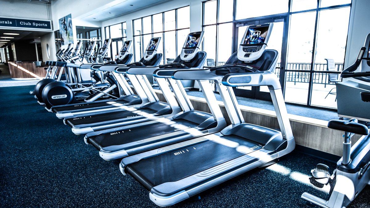 Cardio Equipment at the Rec Center