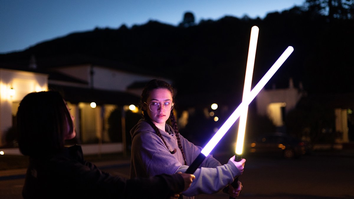 Fencing and Lightsaber Jan Term class