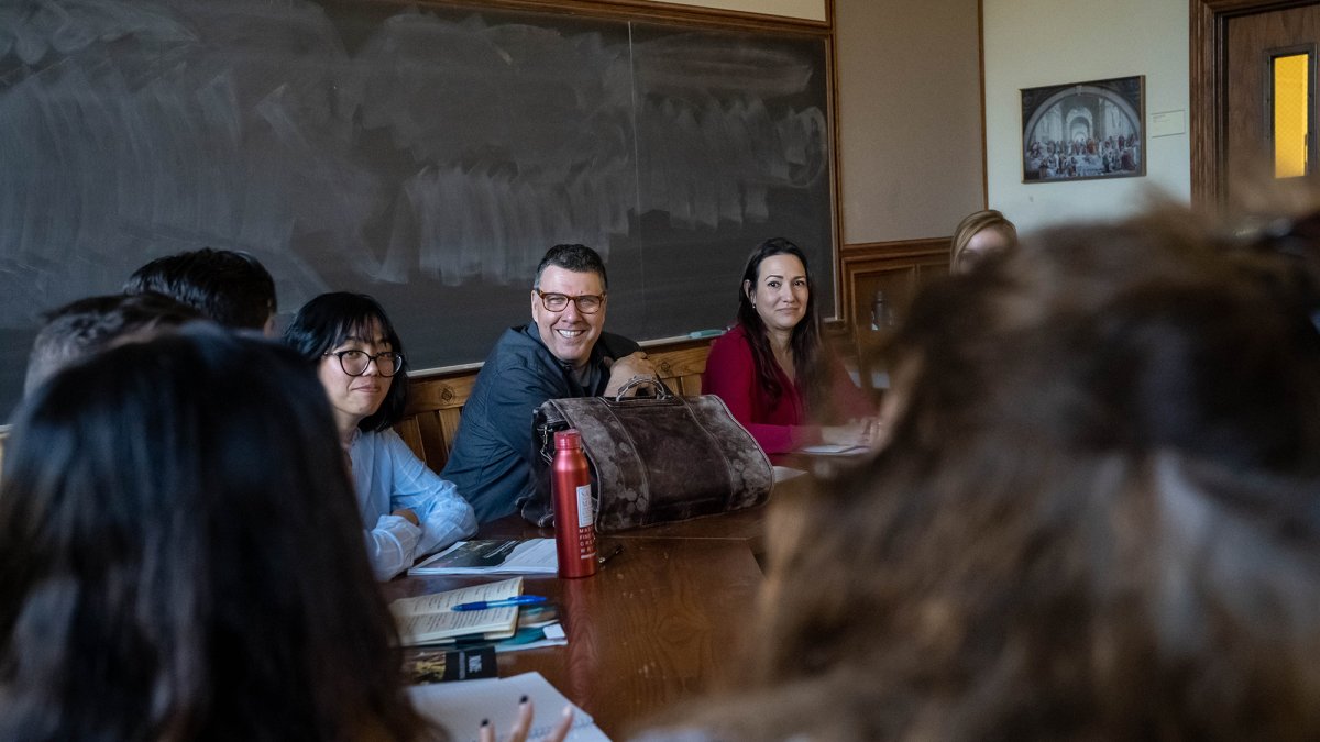 Matthew Zapruder's MFA class