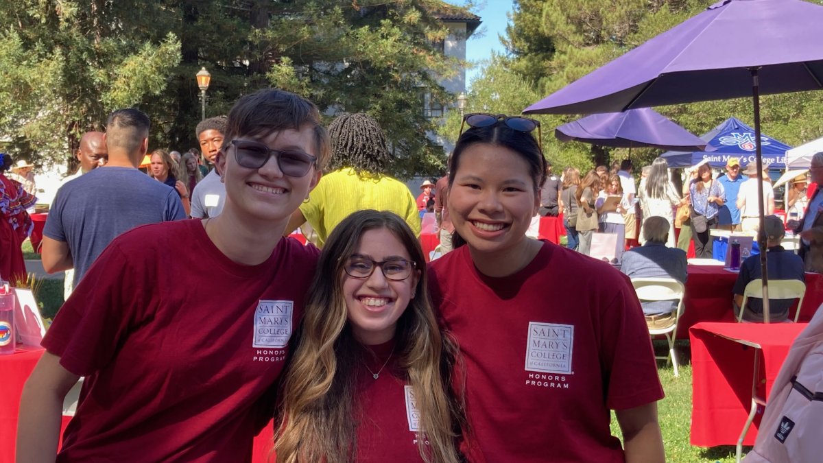 Honors students at the Fall Preview Day 2023