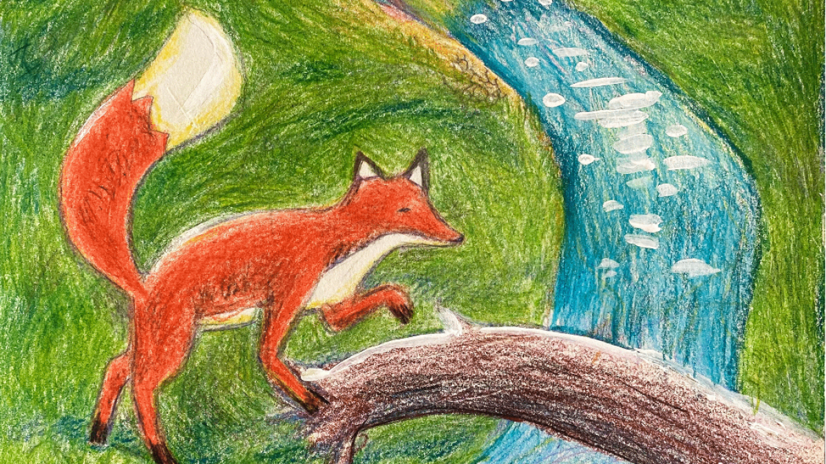 Row art - Fox