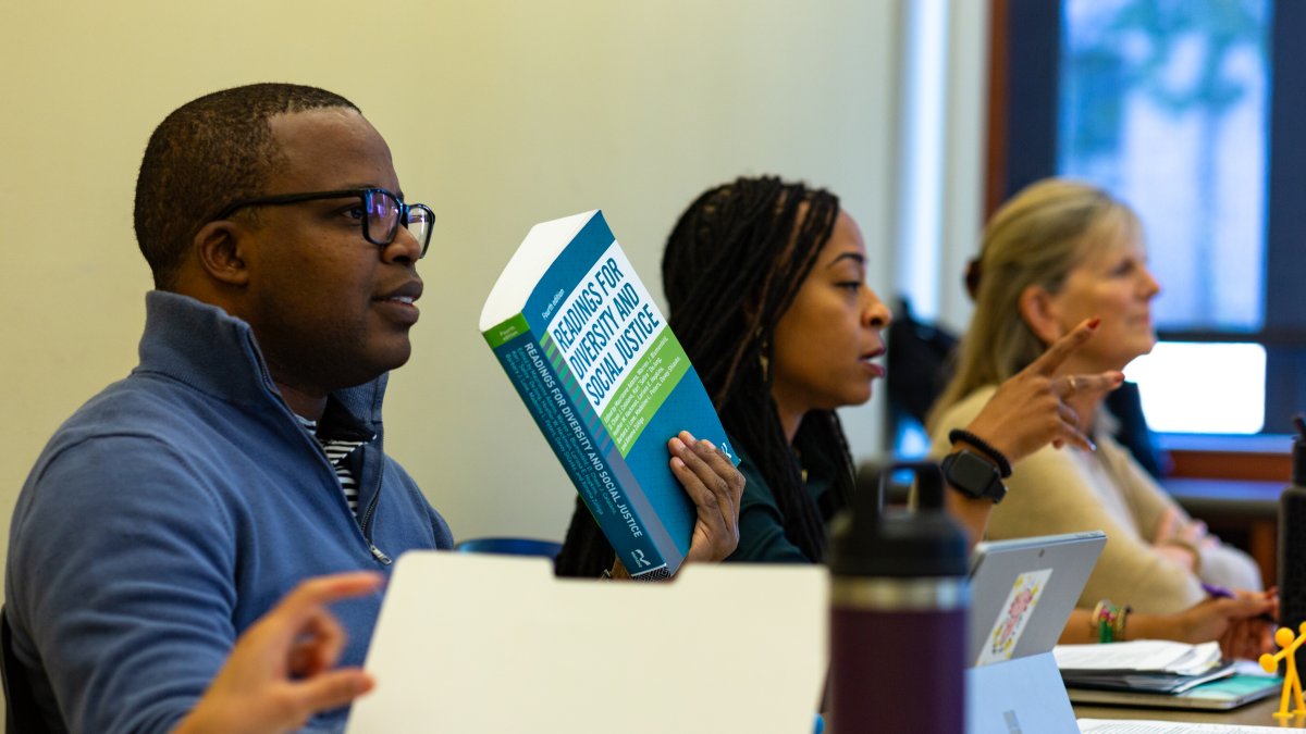 EdD students in classroom